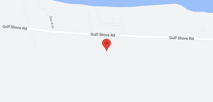 map of Gulf Shore Road